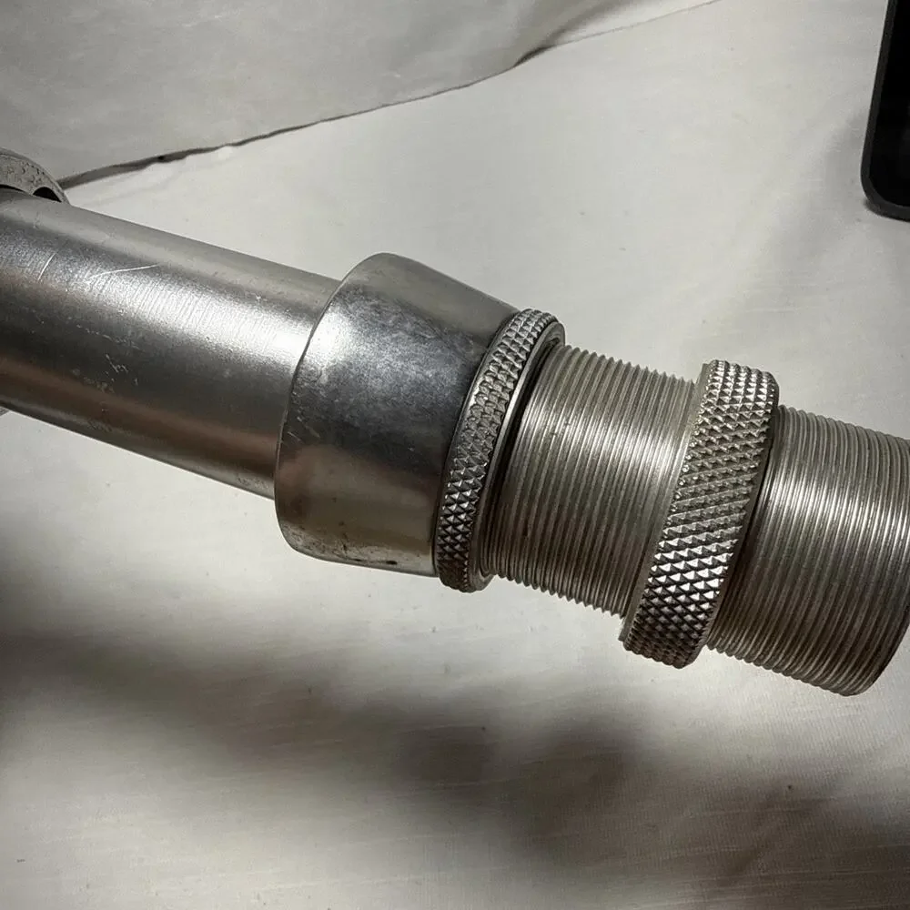 AFTCO SILVER Aluminum Butt UniButt: #4 ? 23 Inches 1 3/8 Opening Next Day Ship